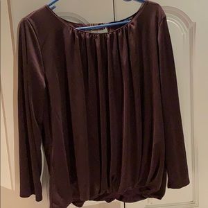 Nine West Purple Top